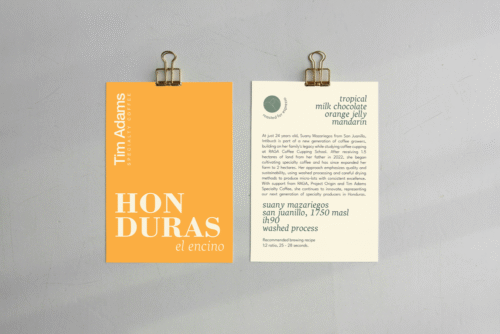 Specialty Coffee | HONDURAS EL ENCINO 250g