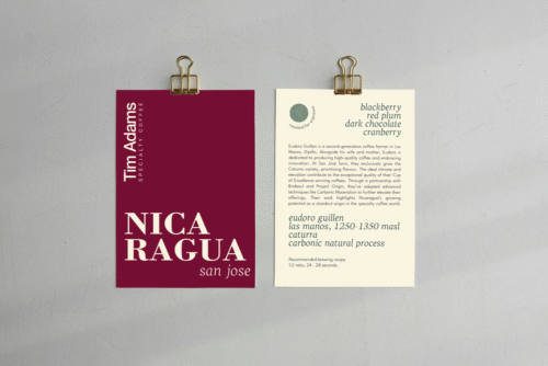 Specialty Coffee | NICARAGUA SAN JOSE 250g