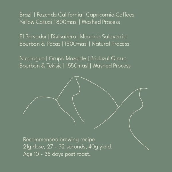 Specialty Coffee Blend | Seasonal